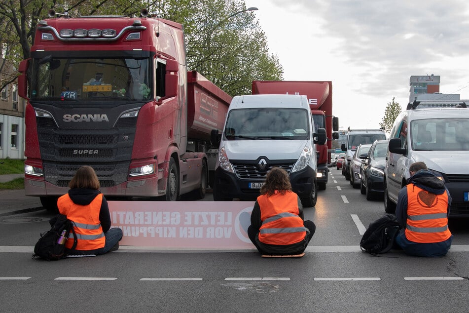 Straßenblockaden gehören zu den häufigsten Protestformen der Letzten Generation.