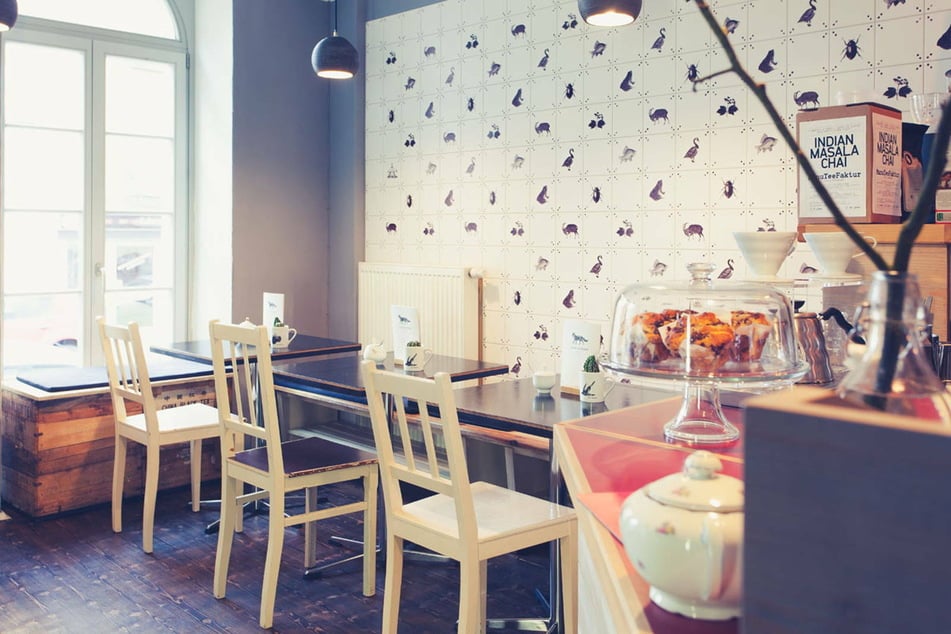 Hip und heimelig zugleich – das Dresdner Café tanteleuk kombiniert moderne Ansprüche mit herzlicher Atmosphäre.