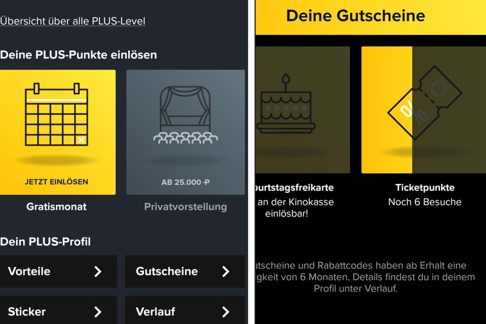 Plötzlich wurden die PLUS-Vorteile in der App gekürzt.