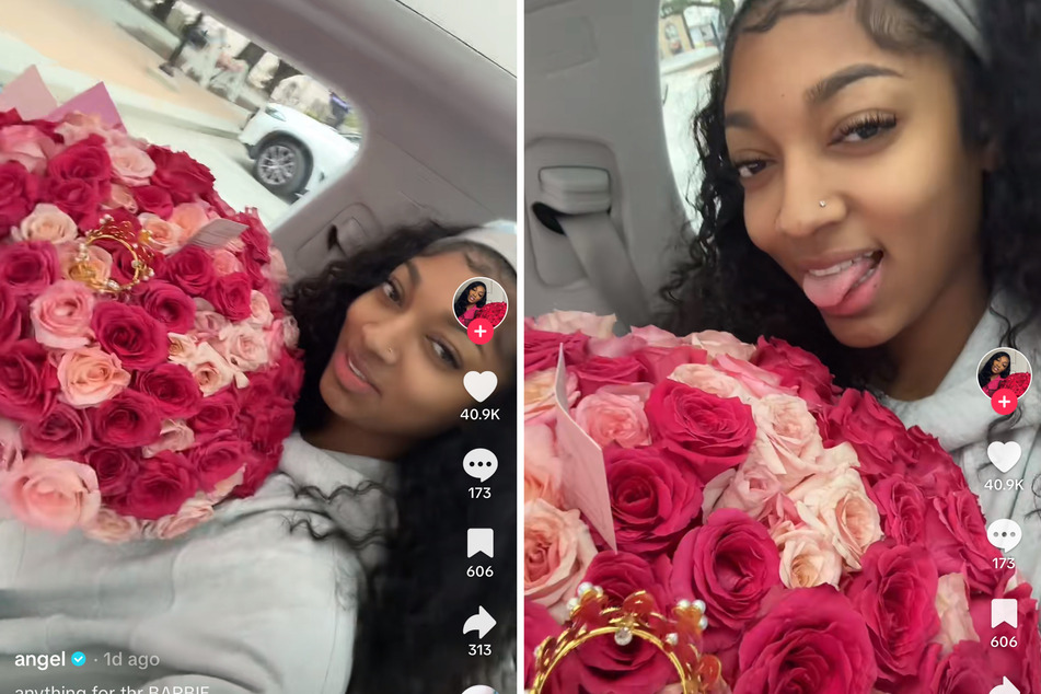 Angel Reese took to TikTok to share the same joy after her Instagram post went viral.
