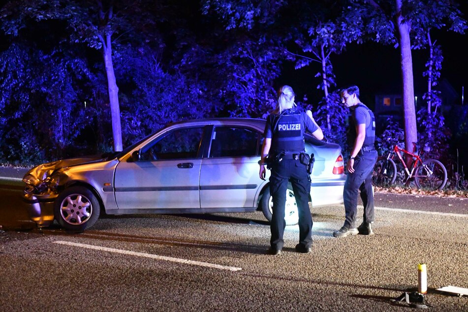 Die Polizei sicherte noch am Abend Spuren. Die Ermittlungen laufen.