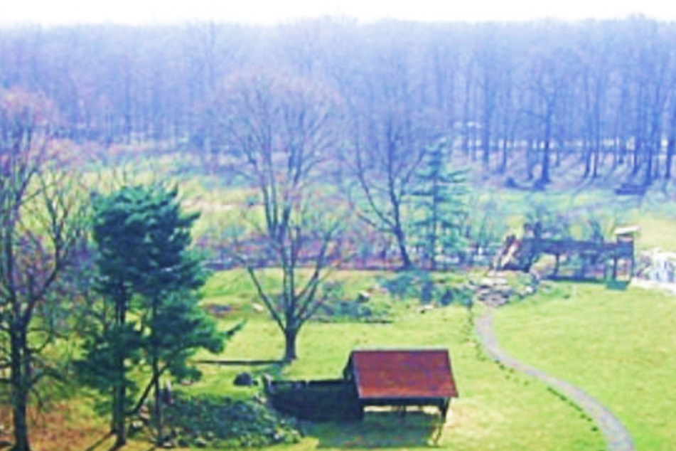 Blick in den Leipziger Wildpark.