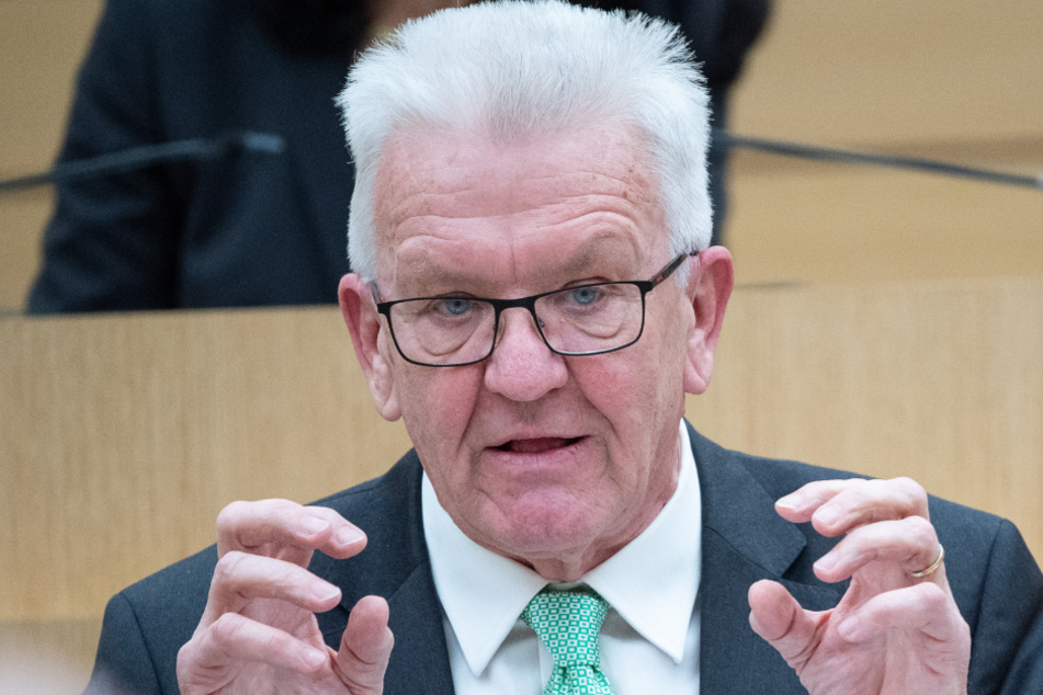 Ministerpräsident von Baden-Württemberg Winfried Kretschmann.