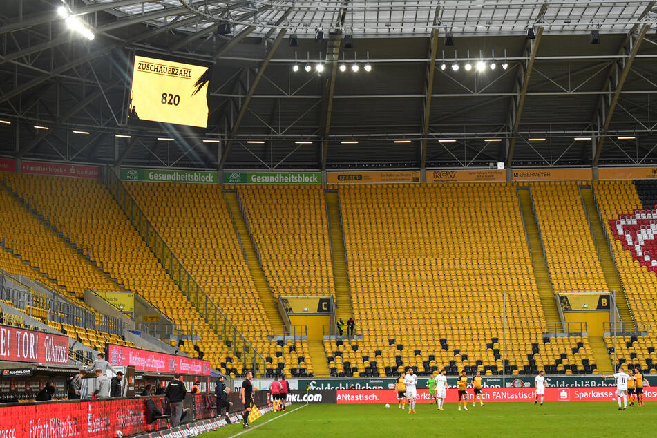 Nur 820 von 999 Tickets hat Dynamo Dresden für das Heimspiel gegen den SV Meppen verkauft. (Archivbild)