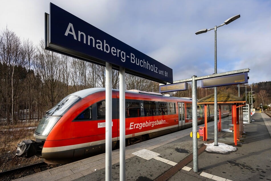 Zwei Dieselzüge der Erzgebirgsbahn sollen durch die neue Akku-Verbindung ersetzt werden.