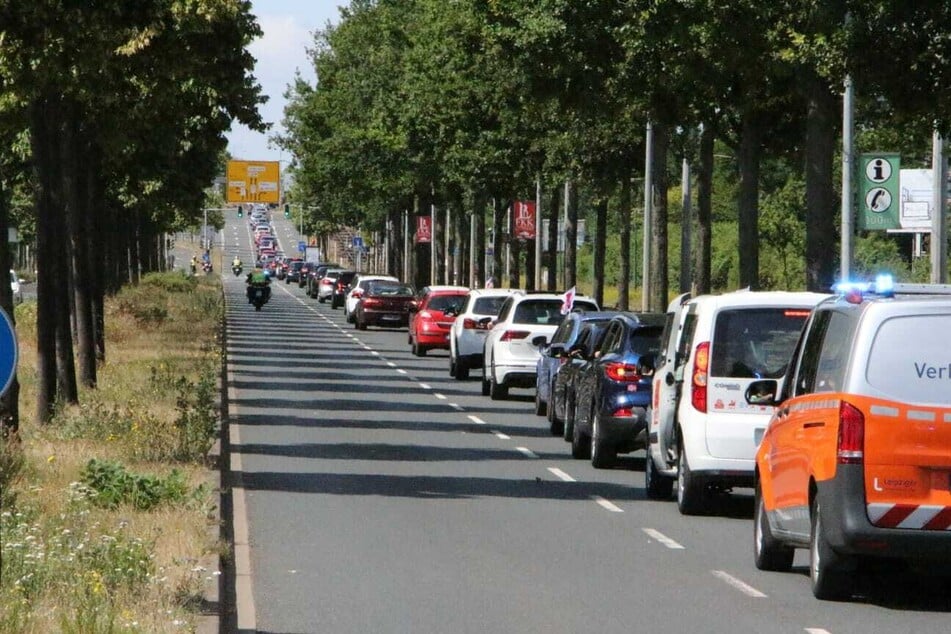Die Mitarbeiter von Amazon in Leipzig haben auch am Dienstag gestreikt.