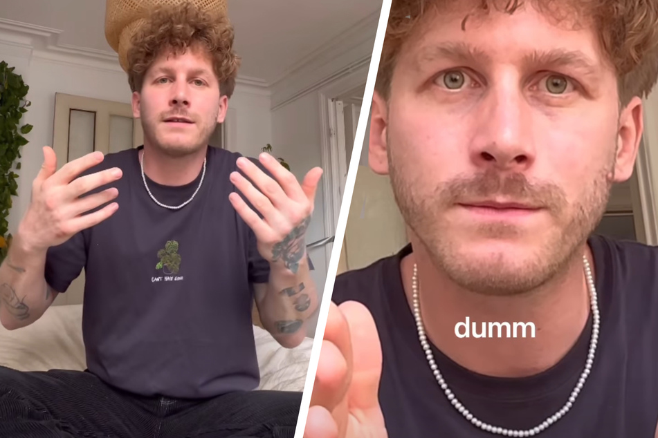 Auf Instagram erklärte Malte Zierden (30) warum ihn das Wort "dumm" so triggert.