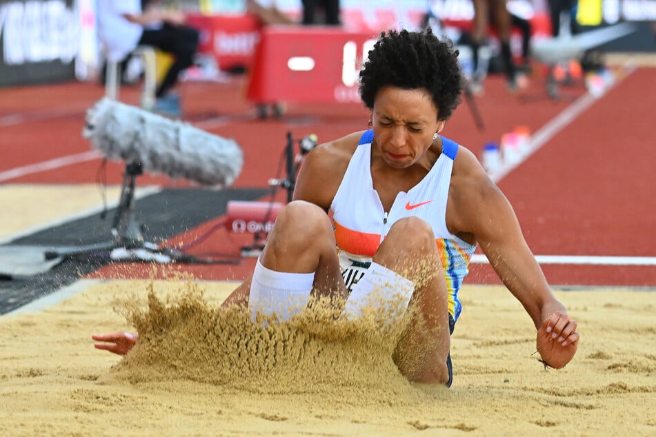Stammgast in Dresden: Olympiasiegerin Malaika Mihambo (32) springt auch dieses Jahr beim Goldenen Oval.