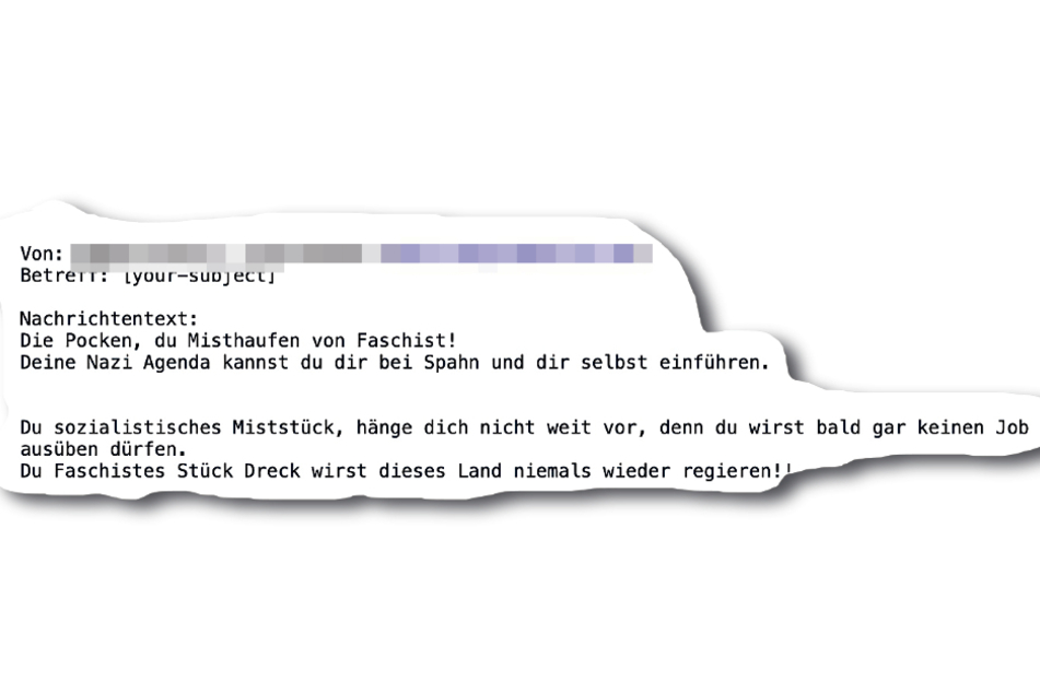 Dieses Schreiben kam mitten in der Nacht.