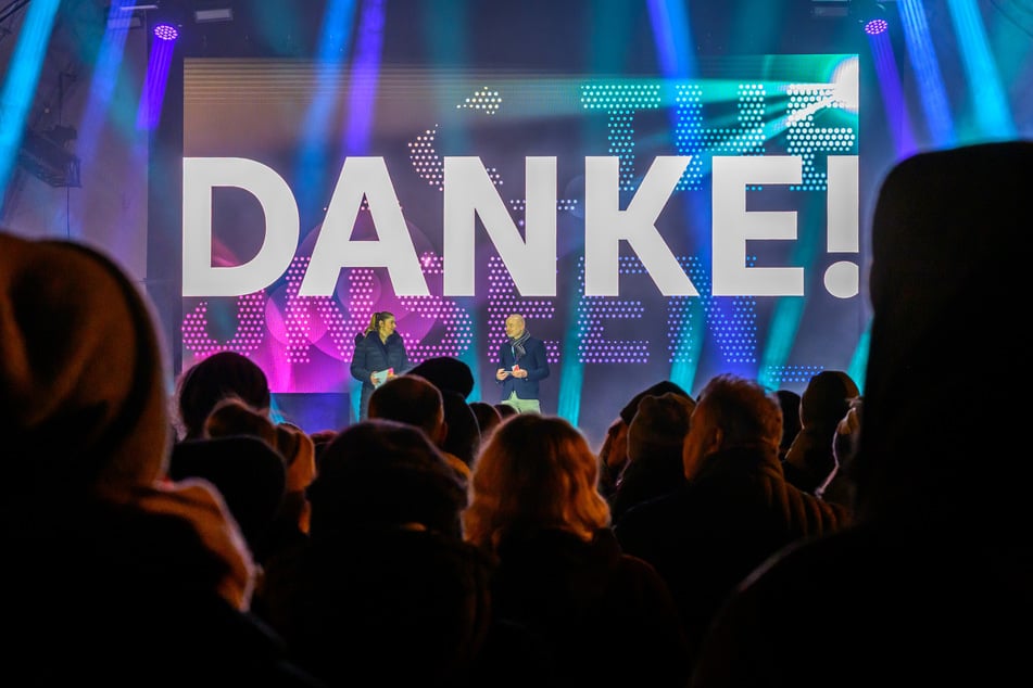 Die Veranstalter bedankten sich bei der Organisatoren und den Besuchern.