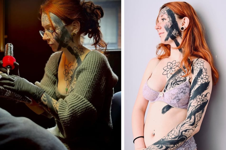 Alitia Thoburn (20) liebt ihre Tattoos und will noch mehr davon.