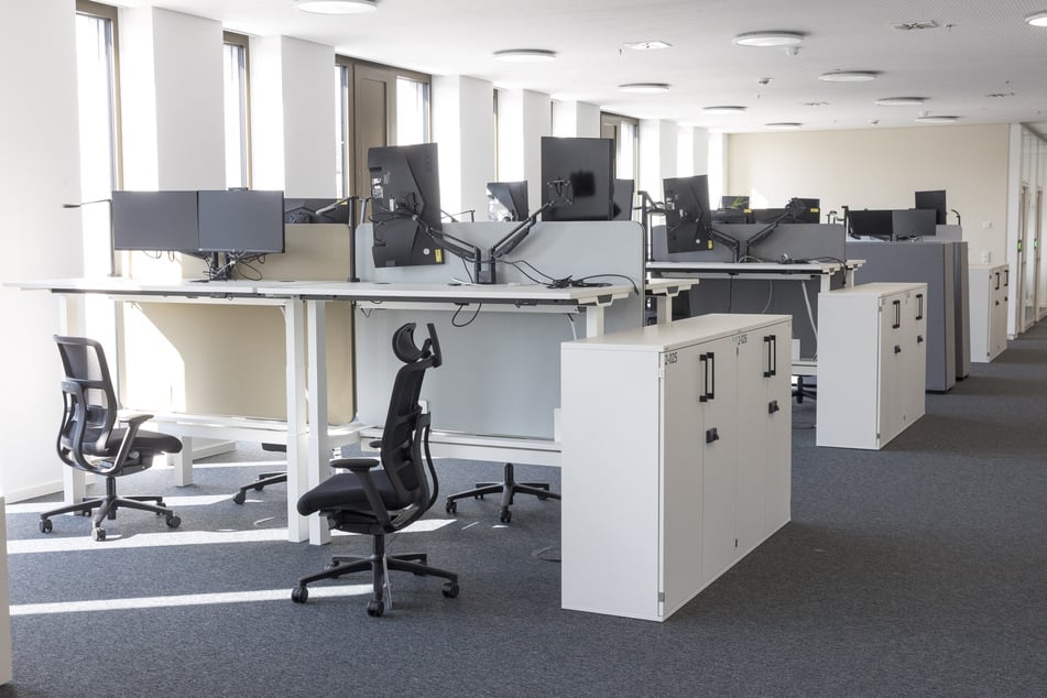 Leere Arbeitsplätze: Das Stadtforum ist nicht voll ausgelastet - wie geplant.