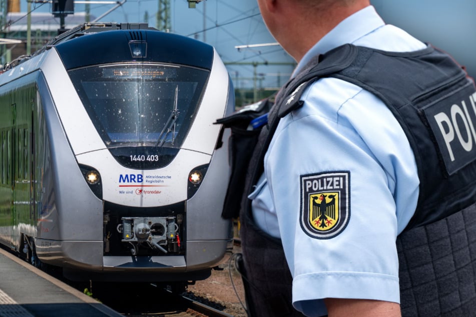 Mann rastet in sächsischem Zug aus: "Ich bringe euch alle um"