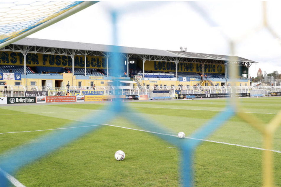 Im Bruno-Plache-Stadion in Probstheida wird bis mindestens März kein Ball mehr rollen.