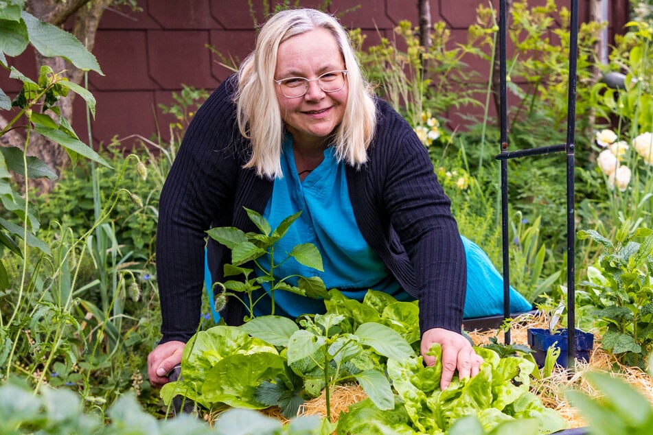 Nicole Kramer (50) braucht im Herbst keine Gartenschere.