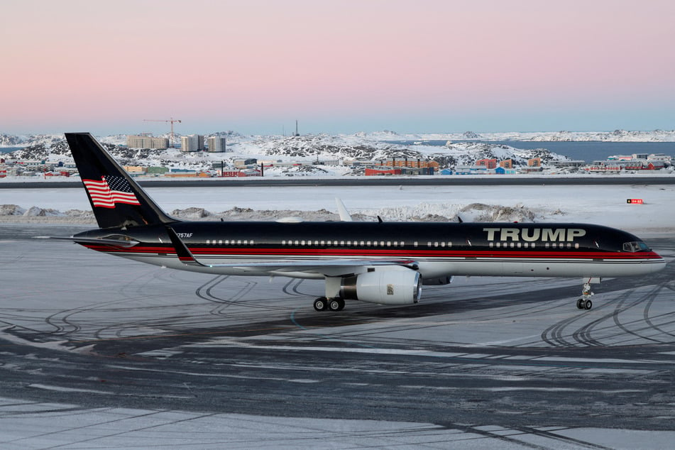 Donald Trump Jr. landed in Greenland on Tuesday for a visit that he insisted was just "personal."