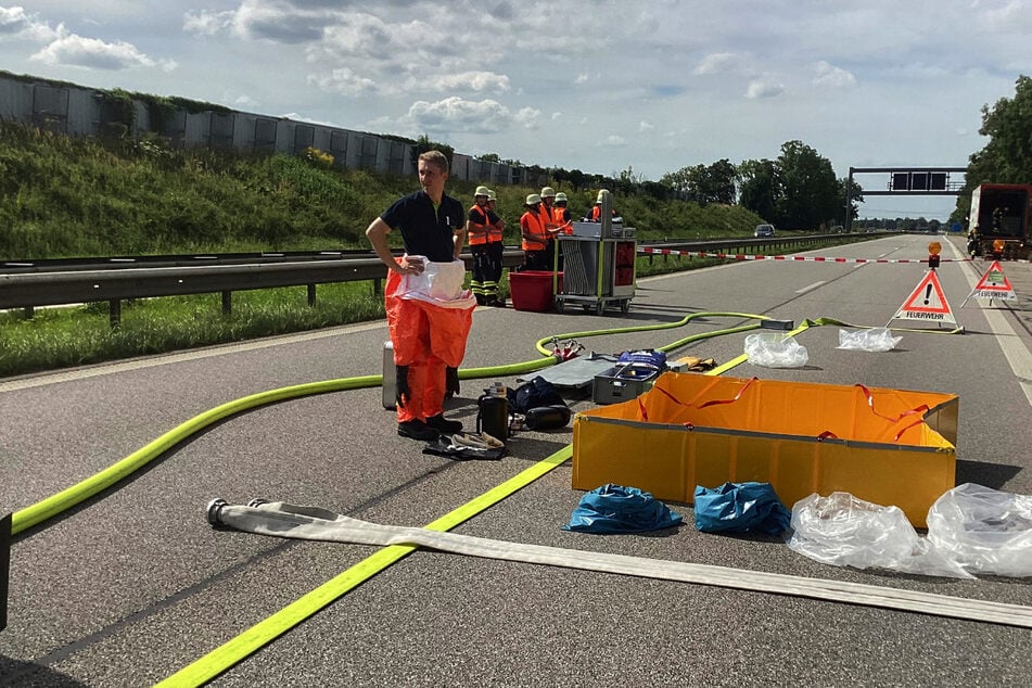 München: Vermeintlicher Gefahrstoff sorgt für Sperrung der A8 bei München