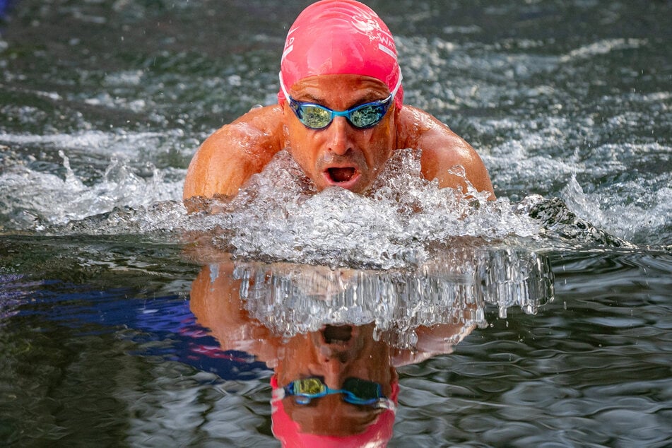 Die Schwimmer kannten keine Schmerzen und zogen voll durch.