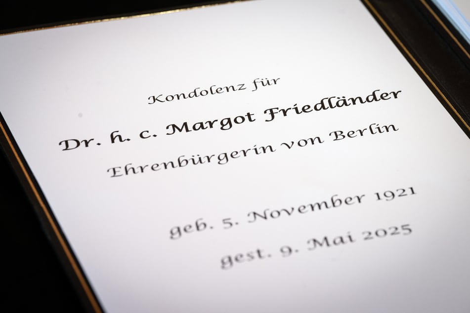 Holocaust-Überlebende Margot Friedländer war am vergangenen Freitag im Alter von 103 Jahren gestorben.