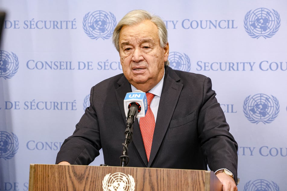 Antonio Guterres bringt eine Aufhebung der Sanktion gegen Syrien ins Spiel.