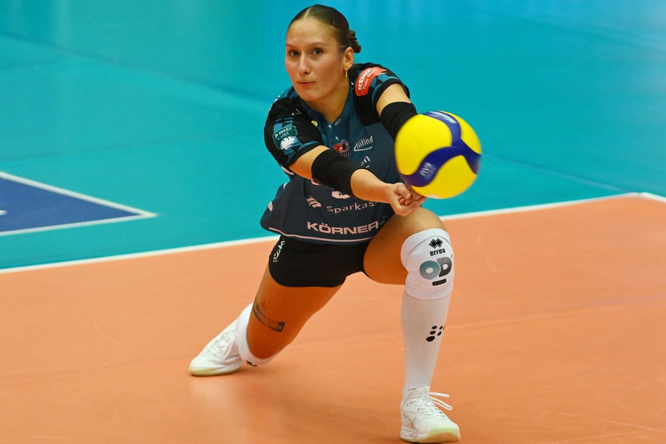 Mit Emilia Schaarschmidt (19) kann der DSC auf eine stabile Annahme bauen.