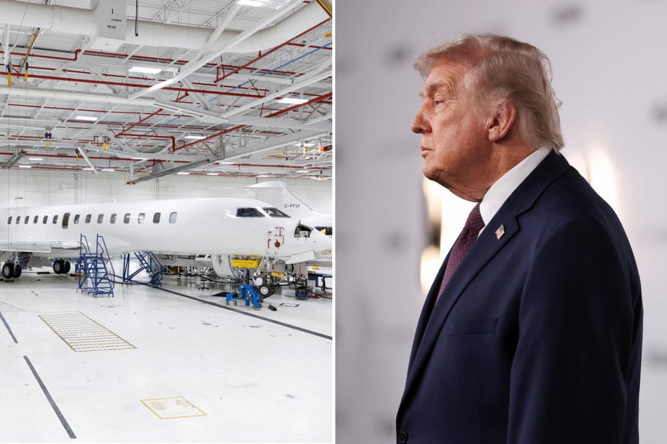 President Donald Trump announced he was "decertifying" all Canadian-made aircraft in the US and imposing a 50% tariff on imported jets.