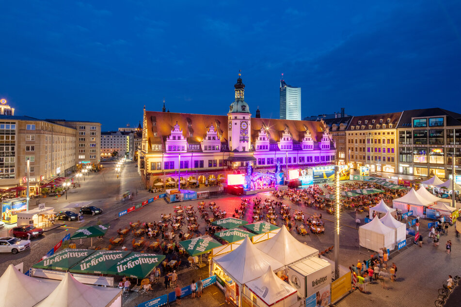 Wie schon im vergangenen Jahr wird die Leipziger Markt Musik unter Einhaltung gewisser Regeln ab Freitag stattfinden.