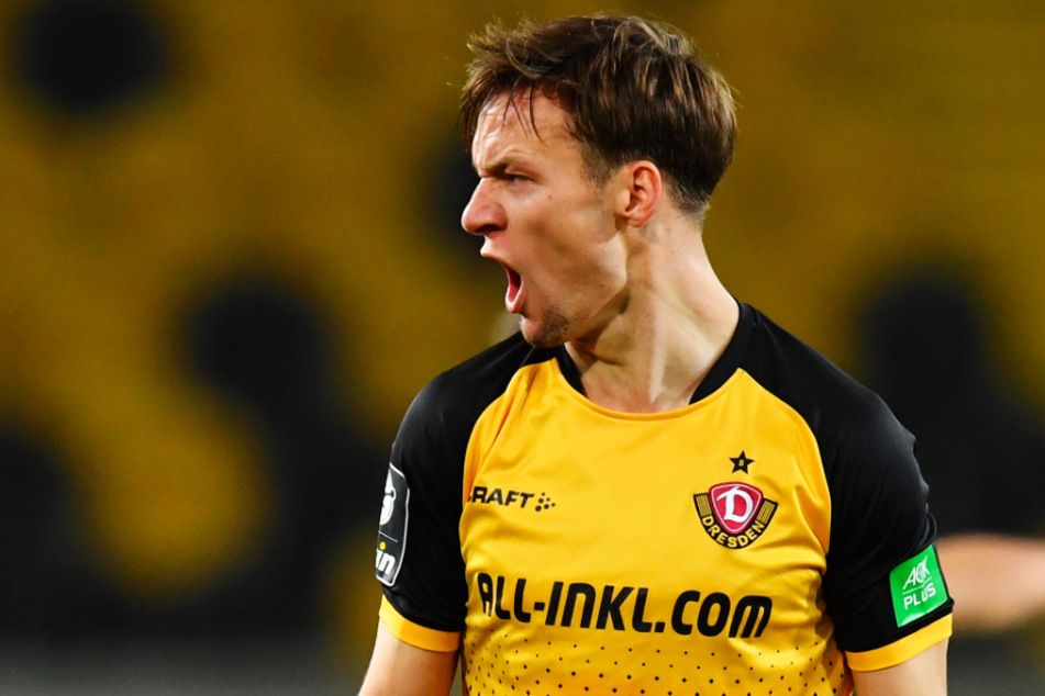 Klare Ansagen: Tim Knipping (28) will als Profi mit Dynamo hoch und als Unternehmer die Krise überstehen.