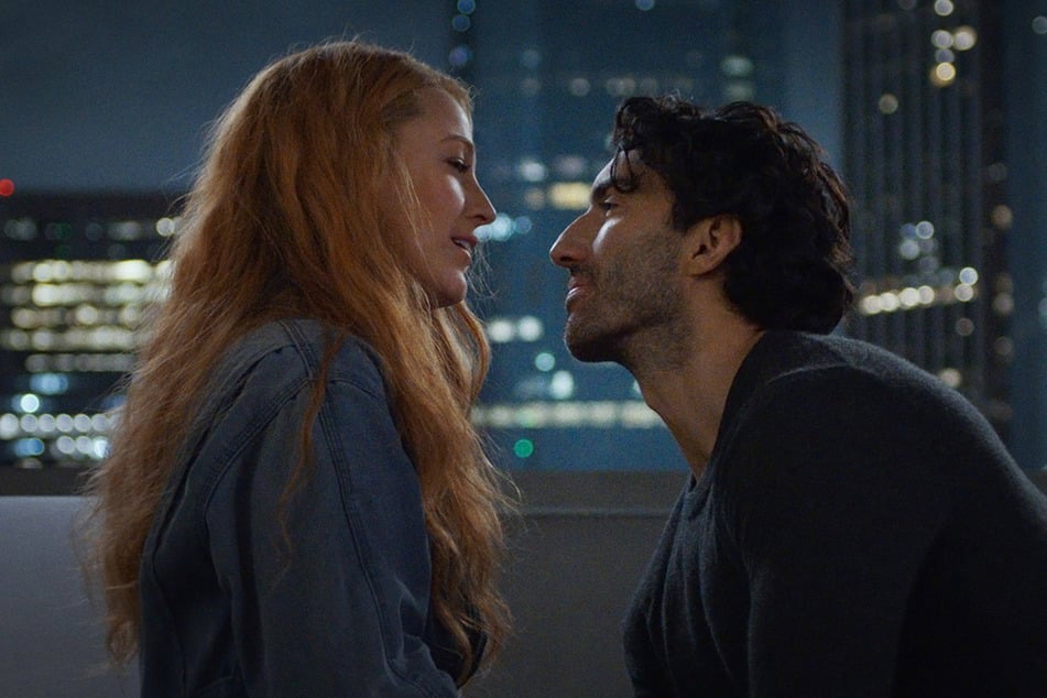 Blake Lively (l.) and Justin Baldoni co-starred in It Ends With Us, which hit theaters in August 2024.