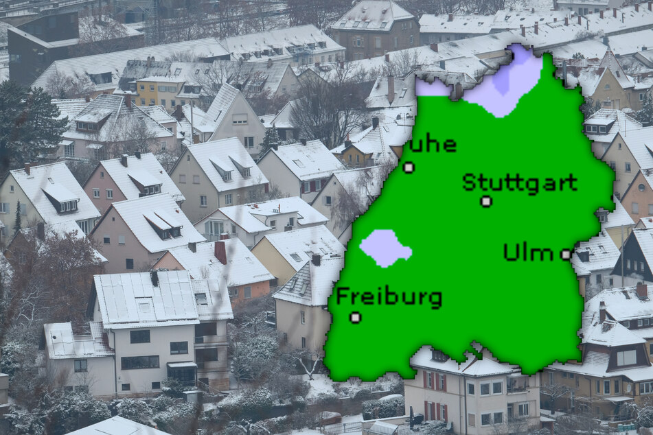 In den vergangenen Tagen gab es Schnee in Stuttgart.