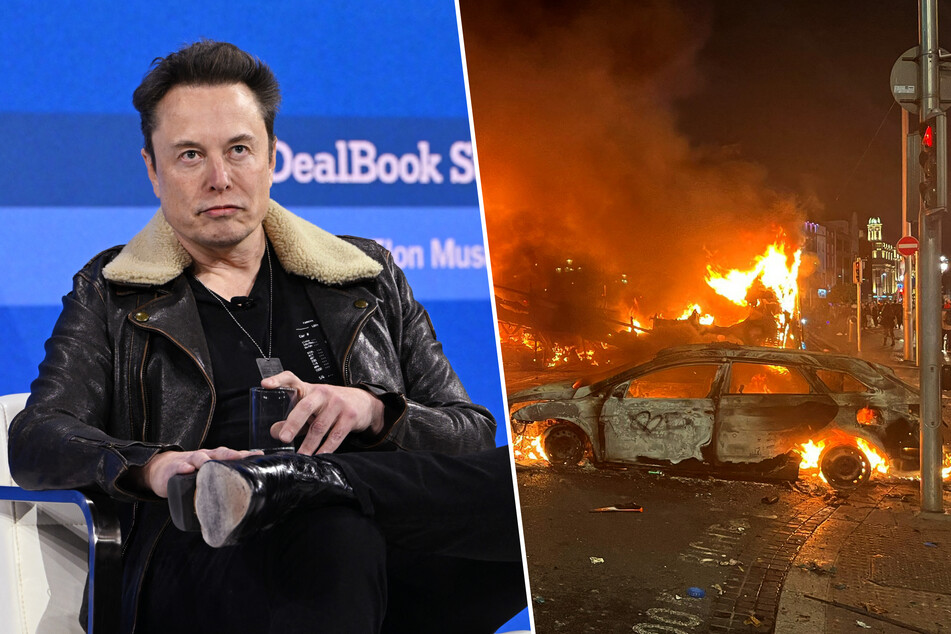 Elon Musk and X defend response to Dublin riot fueled by far-right users