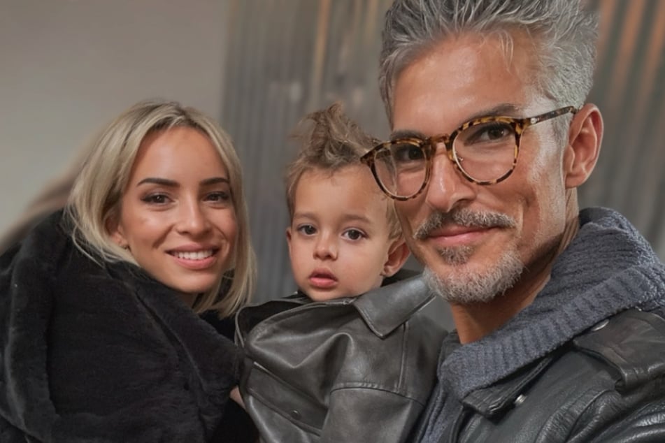 Family first: Statt auf seine TV-Karriere setzt Chris Töpperwien seine Prioritäten klar auf seine Familie um Ehefrau Nicole und den gemeinsamen Sohn Lino.
