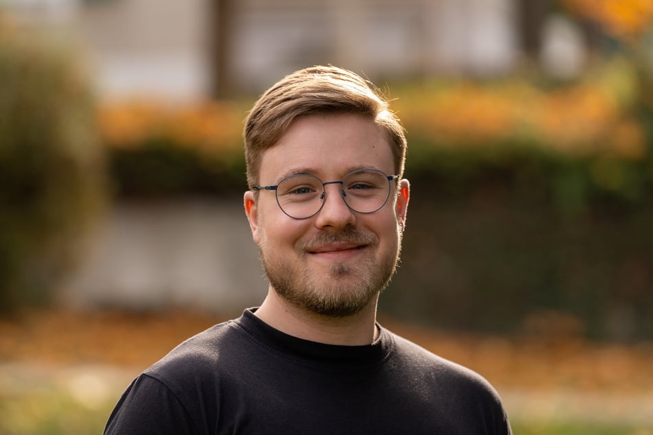 Politikwissenschaftler Janek Treiber (26) von der TU Dresden.