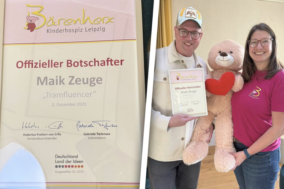 Maik Zeuge ist jetzt offizieller Botschafter des Kinderhospizes Bärenherz - eine Herzensangelegenheit für ihn.