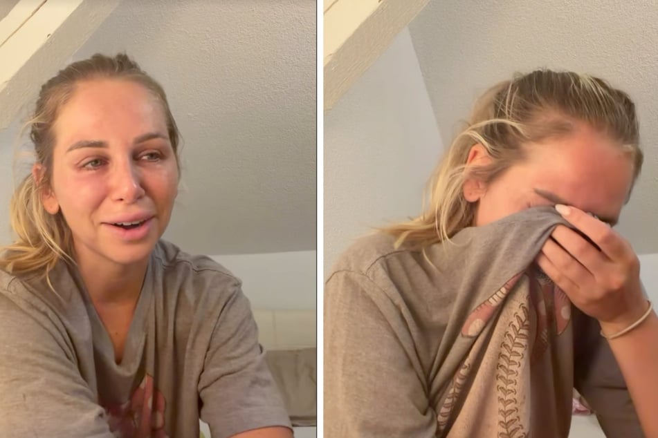 Maria Maksimovic meldete sich total aufgelöst in einem Video auf Instagram.