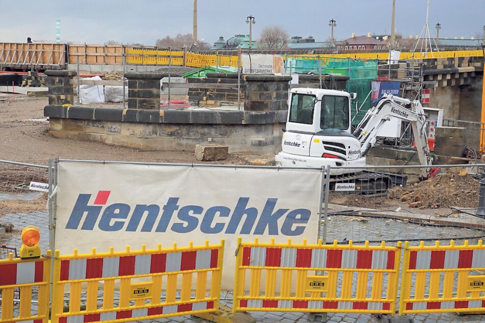 Erfahrenes Unternehmen: Hentschke Bau hatte bereits an verschiedenen Dresdner Brücken mitgewirkt.