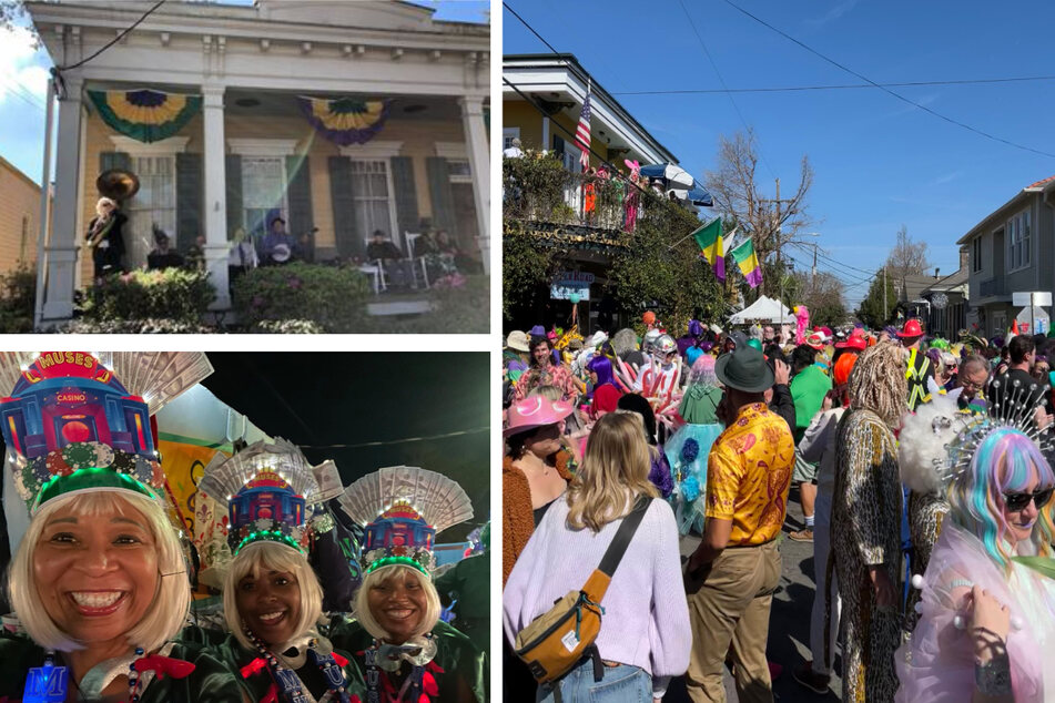 "Let the good times roll!" Revelers look back at a Mardi Gras to remember