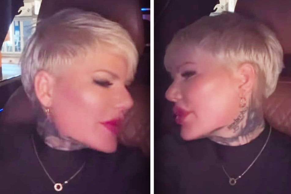 Die Partysängerin zeigt ihre neue Frisur.