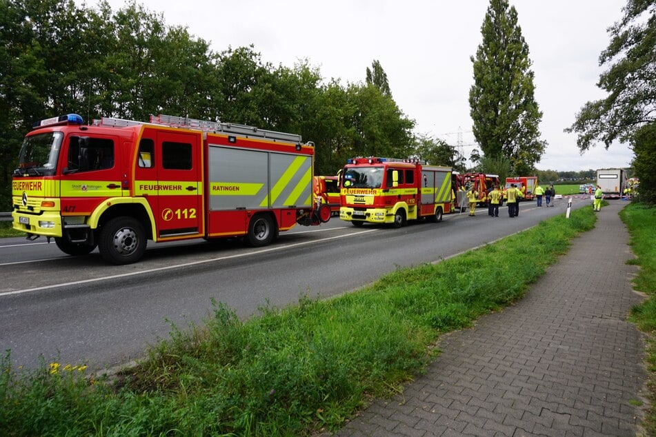 Die Feuerwehr rückte mit 30 Einsatzkräften an.