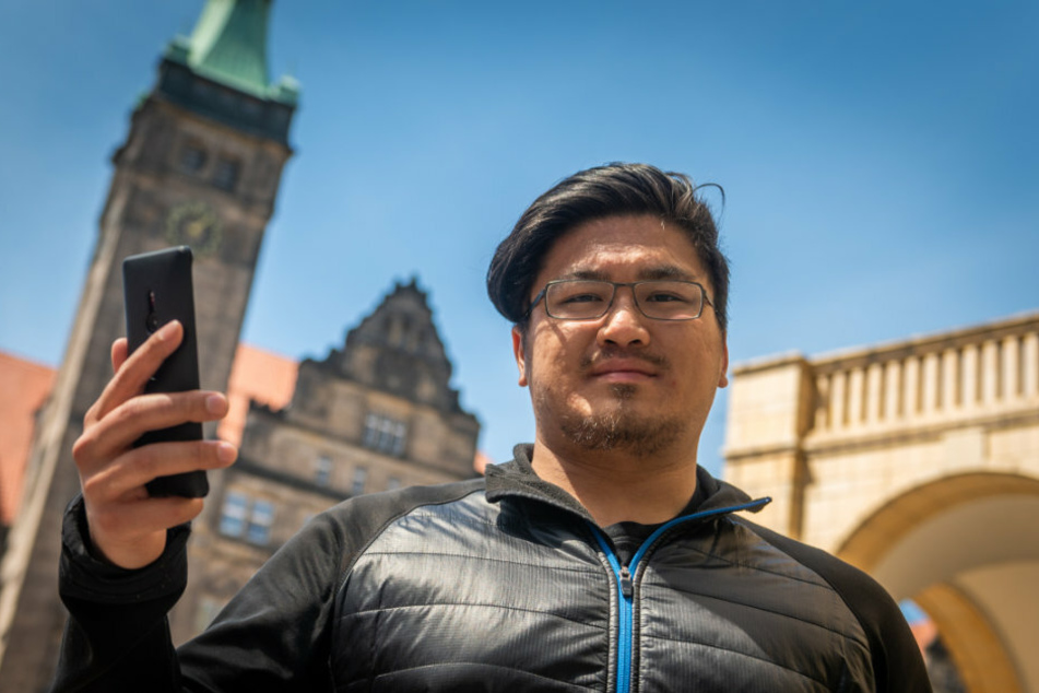 Für FDP-Fraktionsgeschäftsführer Hai Dinh Bui (27) sind die Bürger-App und der Digitalpakt wichtige Meilensteine für ein modernes Chemnitz.