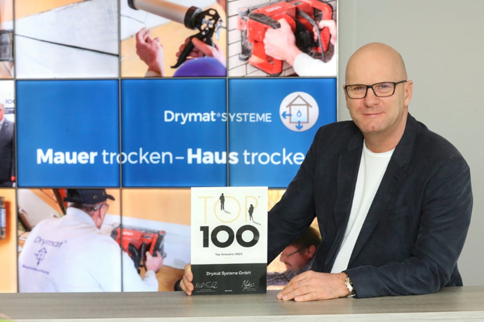 Der Top-Innovatoren-Preis 2025 geht erneut an die Firma Drymat.