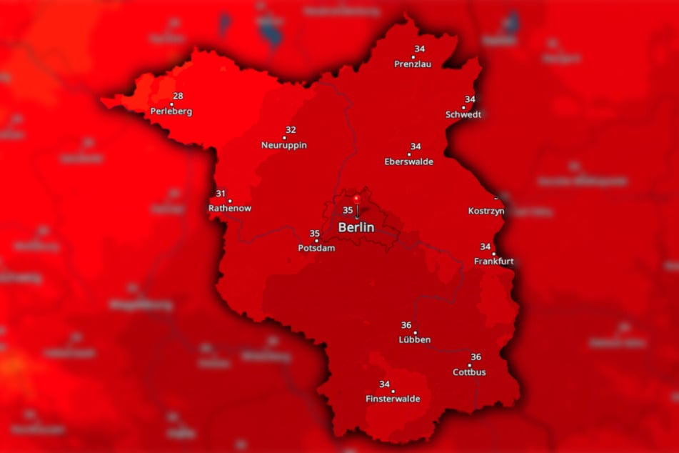 Am Donnerstag und Freitag wird es in Berlin und Brandenburg so richtig heiß!
