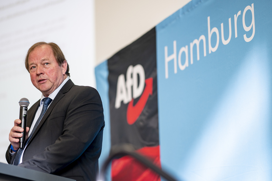 Dirk Nockemann (63) ist der Fraktionschef und Landesvorsitzende der AfD Hamburg.