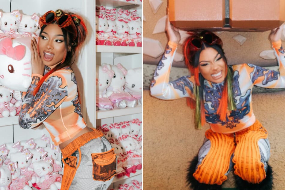 Megan Thee Stallion gives fans the Hello Kitty collab they all wanted!