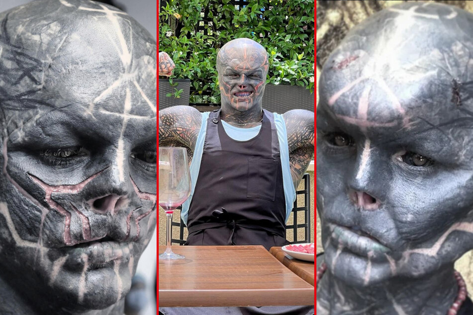 Black Alien tattoo addict reveals job struggles after extreme transformation