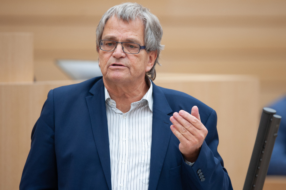 Ulrich Sckerl (69), Fraktionsgeschäftsführer der Grünen.