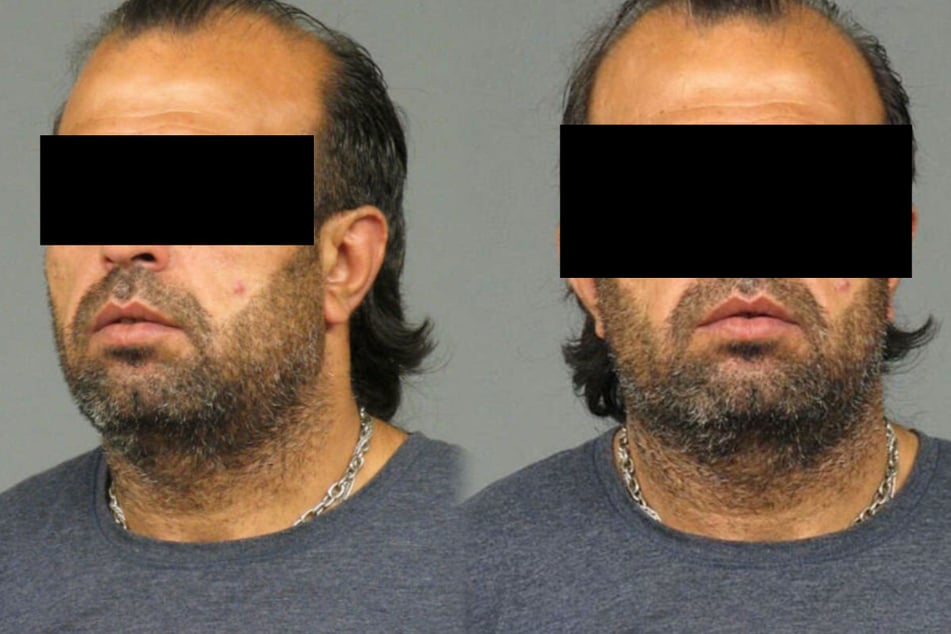 Die Montage zeigt zwei Fotos des gesuchten Syrers Hashem Nassan.
