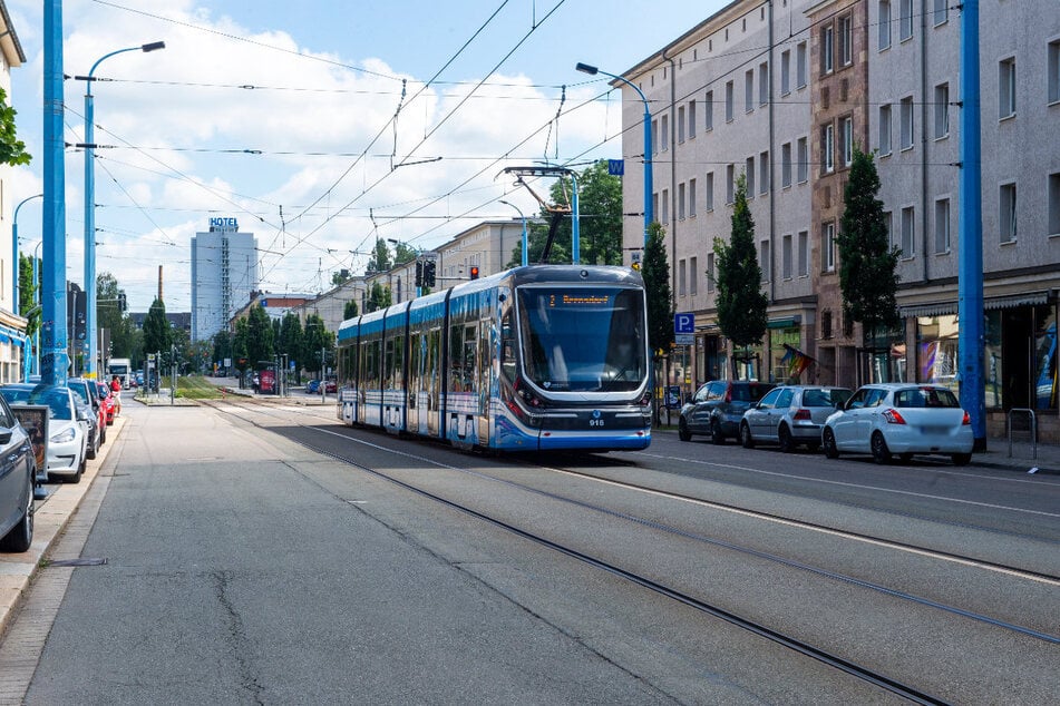 Auf der Reitbahnstraße in Höhe Annenstraße starten am Montag Gleisbauarbeiten. Es kommt zu Einschränkungen.