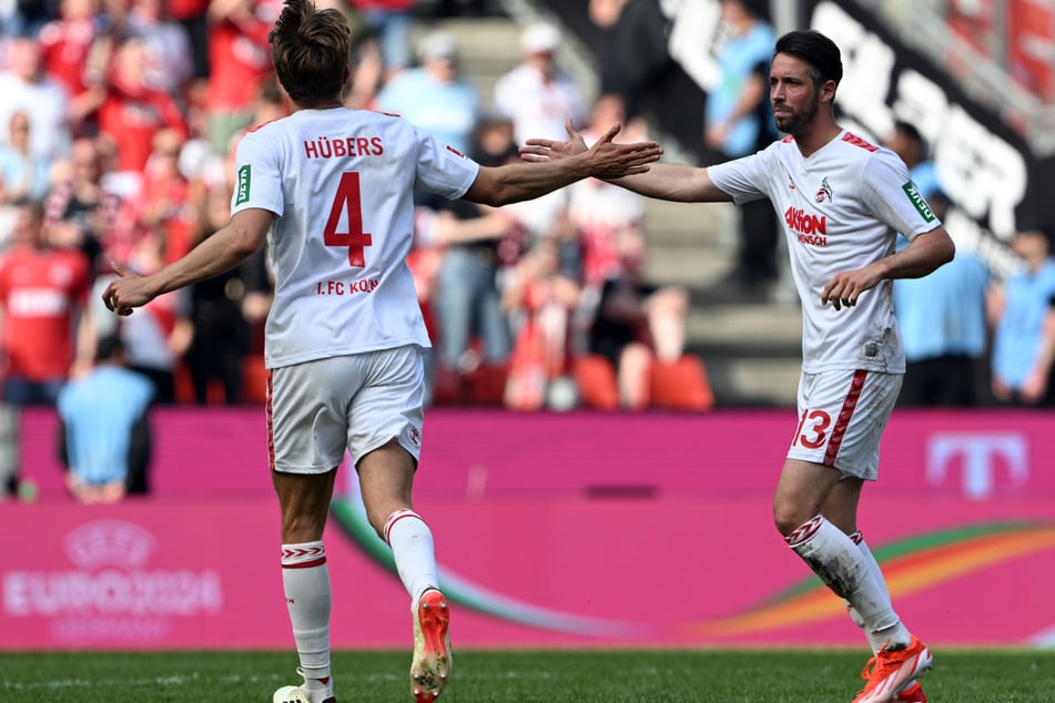 Mark Uth (32, r.) könnte gegen den 1. FC Heidenheim erstmals seit Dezember 2023 in der Startelf des 1. FC Köln stehen.