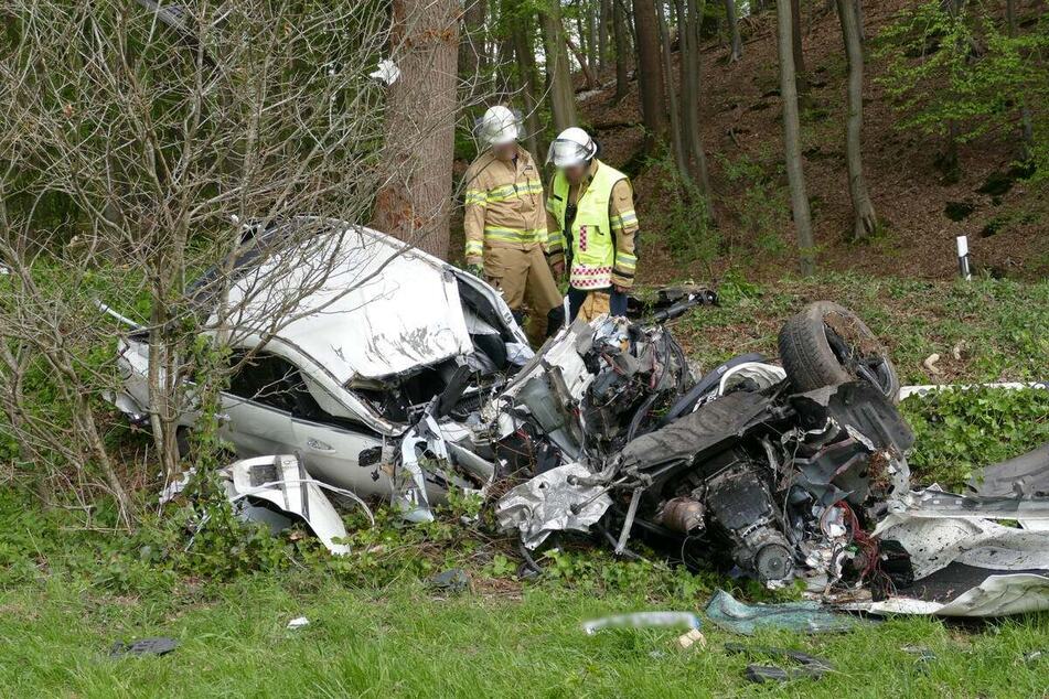 Das Mercedes-Coupé war als solches nach dem tödlichen Unfall nicht mehr zu erkennen gewesen.